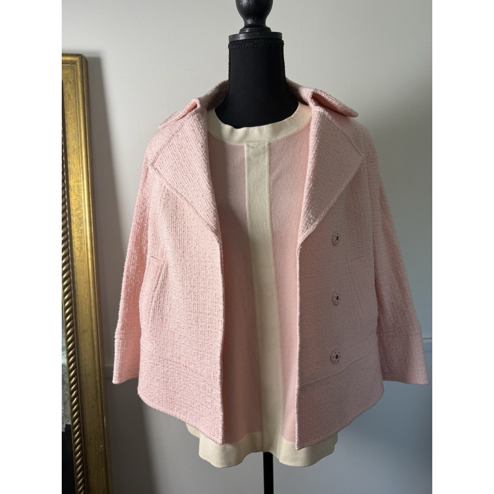 Textured Blazer Women's Size 8 Career Quiet Luxury Clueless Legally Blonde